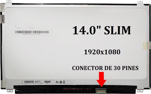 Pantalla 14.0 Slim 30p 1920x1080 Sony Vaio Svf143b1yu