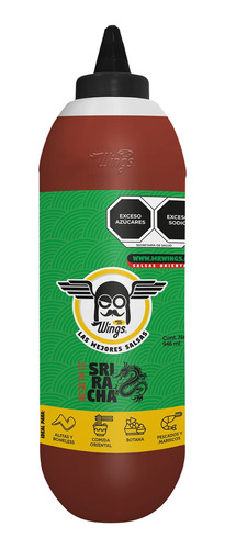 Salsa Sriracha Mr Wings 946 Ml Alitas, Comida Oriental