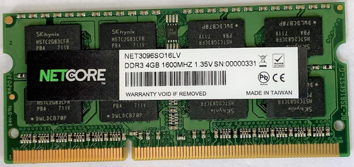 Imagem 3 de 5 de Memória Ddr3 4gb 1600mhz Pc3-10600 Notebo Acer Asus Positivo