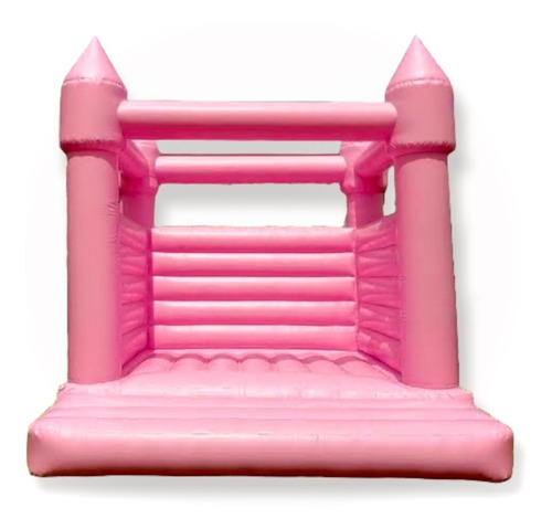 Castillo Pink | Rosa Pastel Inflables Para Eventos