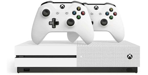 Consola Microsoft Xbox One S 1tb 2 Controles Cables Hdmi (Reacondicionado)