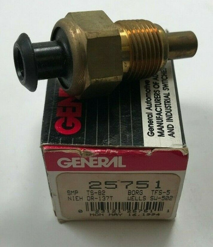Sensor Temperatura Electroventilador Camaro V8 1986-1992