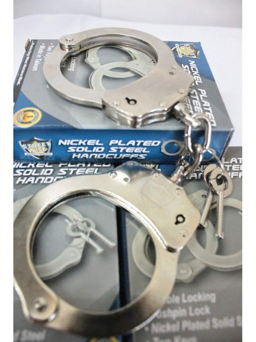 Imagen 3 de 7 de Esposas Policiacas Bondage Street Wise Doble Seguro Pro