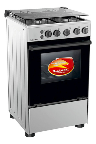 Cocina Supergas James C510 Inoxidable Horno A Gas Dimm