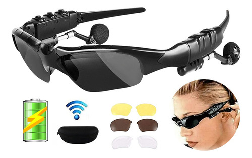 . Lentes De Sol Bluetooth Manos Libres Audifonos