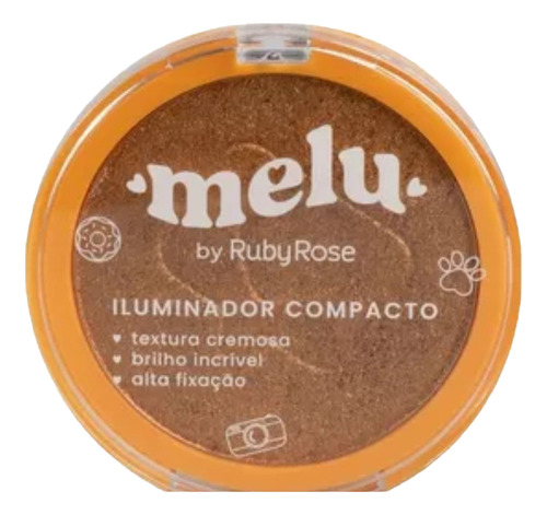 Iluminador Compacto Linha Melu- Ruby Rose