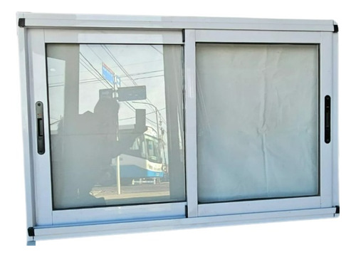 Ventana Corrediza Modena 200x90 Con Vidrio Y Mosquitero