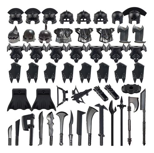 Juego De Accesorios De Figuras De Construcción De 52 Piezas