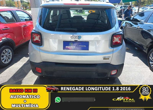 Imagem 7 de 15 de Jeep Renegade Longitude 1.8 Flex Automatico 2016