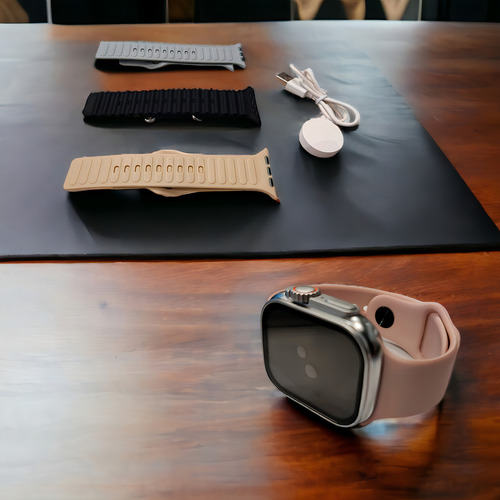 Reloj Smartwatch T20 Ultra 2 Con 4 Mallas Intercambiables