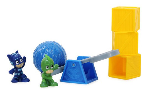 Pj Masks Muñeco Set De 3 Pijamas Pjmask Catboy Owlette Gekko