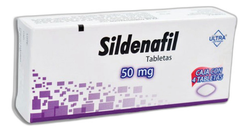 Sildenafil Ultra 50 Mg - Pack 4 Tablets