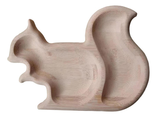 Squirrel Serving Dish Snack Bowl Candy Dish With Shell