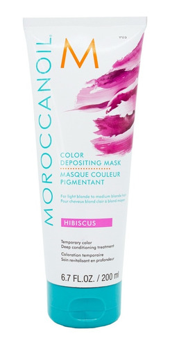 Moroccanoil Máscara Color Temp. Nutritiva Hibiscus 200ml 6c