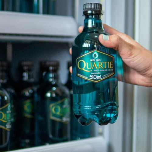 Agua Mineral Quartie Com Gás- 12 Unid 510 Ml
