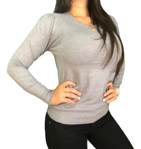 Sweaters De Mujer, De Otoño (65% Algodón)