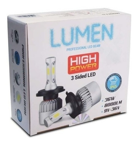 Kit De Luz Led 9005 3 Caras Para Faros Conector 9005