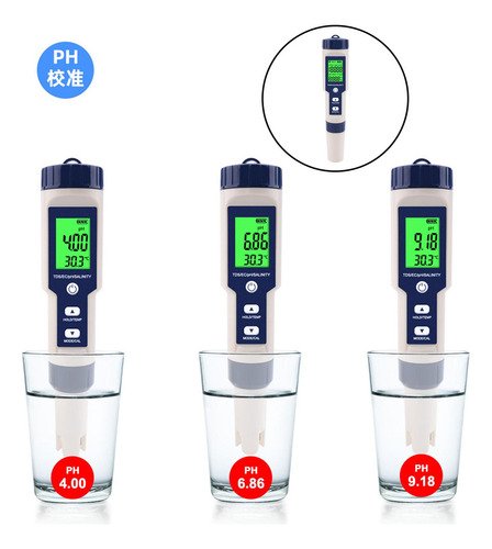 . Medidor De Ph Tds Teste De Condutividade E Salinidade Da