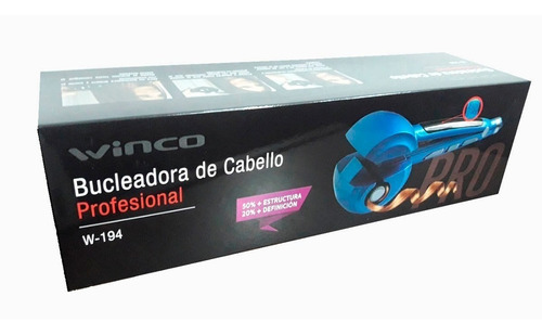 Buclera Profesional Winco W-194 Rizador Pelo Rulos Ofert