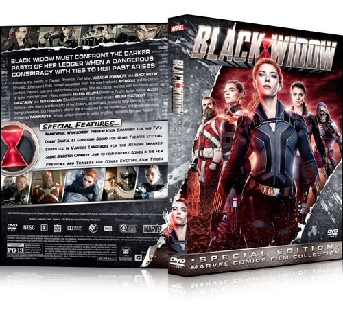 Dvd Viúva Negra / Black Widow 2021