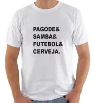 Comprar Camisa Pagode Samba Futebol - Frases
