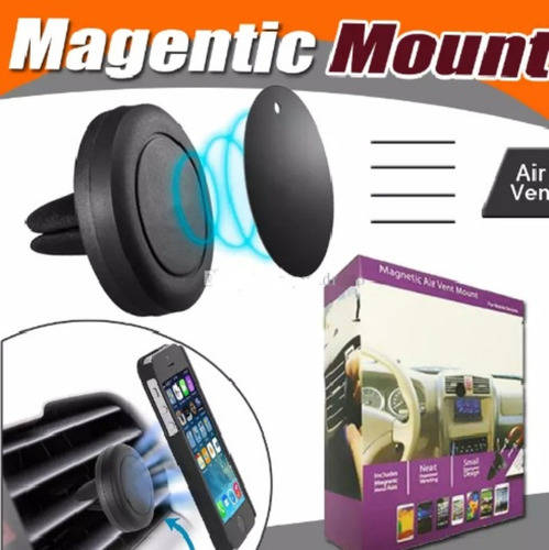 Holder Soporte Magnetico Porta Celular Universal Para Autos