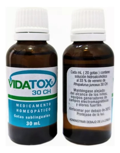 Producto Homeopatico, Vidatox