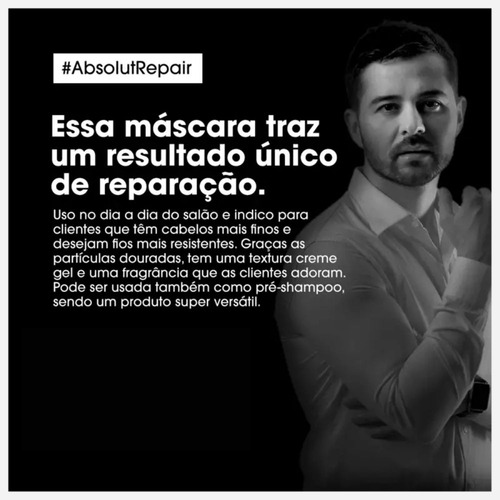 L'oréal Absolut Repair Gold Quinoa Tratamento Kit Leve