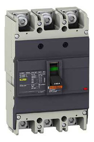 Interruptor Automatico Mold. 3p 175a En 18ka Ref Ezc250f3175