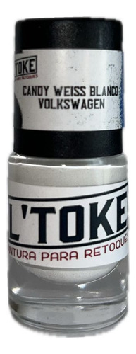 Combo Retoques Rayas/saltos De Pintura Auto Microfibra Aroma Blanco Candy Weiss Volkswagen