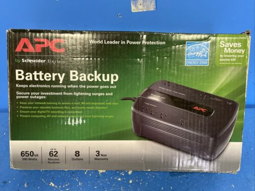 Apc Be650g1 650va 390w Back-ups With 8-outlet Ttq