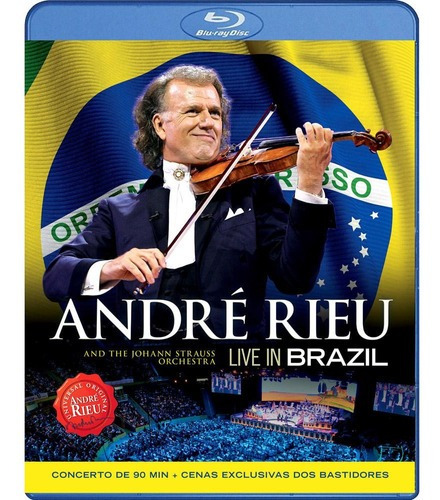 André Rieu - Live In Brazil - Blu Ray Lacrado