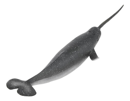 I Figura De Plástico Narval Animal Marino Modelo Figura