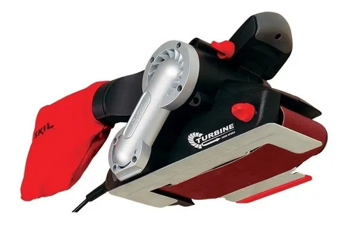 Lijadora de banda Skil 7640 negra y roja 900W 220V