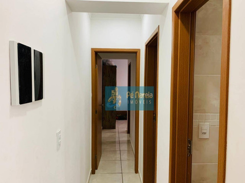 Imagem 9 de 22 de Apartamento Com 2 Dormitórios À Venda, 68 M² Por R$ 330.000,00 - Canto Do Forte - Praia Grande/sp - Ap0693