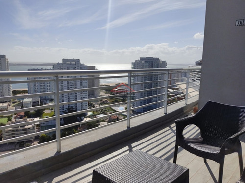 Pent House 1 Dormitorio, Parrillero En Torre Con Servicios- Ref: 5391