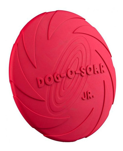 Frisbee Bestia Peluda Goma Natural Flotante Perros 15 Cm S