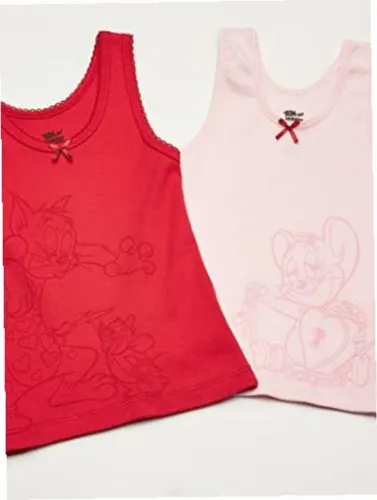 Baby Creysi Paquete De Camisetas Para Niña 5 Piezas En Color Tom Y Jerry