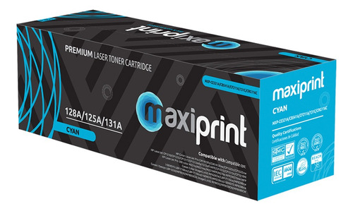 Toner Maxiprint Compatible Hp 125a 128a 131a Canon 116 131 C