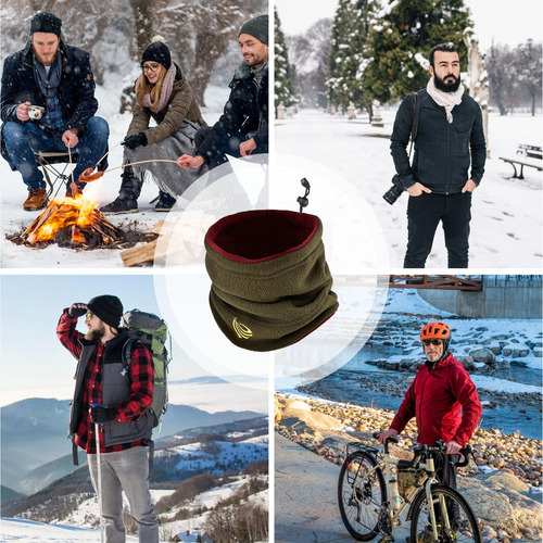 Funda Para Cuello De Esquí Para Hombre Calentador De Polaina