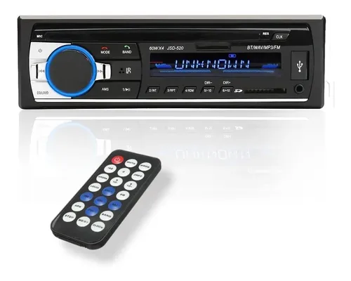 comprar Stereo Con Bluetooth Estereo Auto Usb Mp3 Fm Jsd-520 - Model