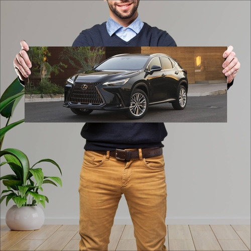 Cuadro 30x80cm Auto 2022 Lexus Nx Us Auto 760