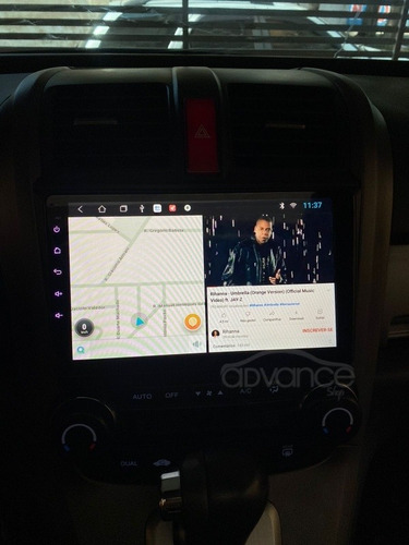 Central Multimidia 9' Honda Crv 07 Até 11 Android + Carplay