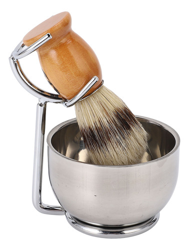 Conjunto De Pincéis De Barbear Para Homens, Suporte Para Bar