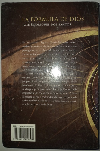 La Fórmula De Dios ... José Rodrigues Dos Santos