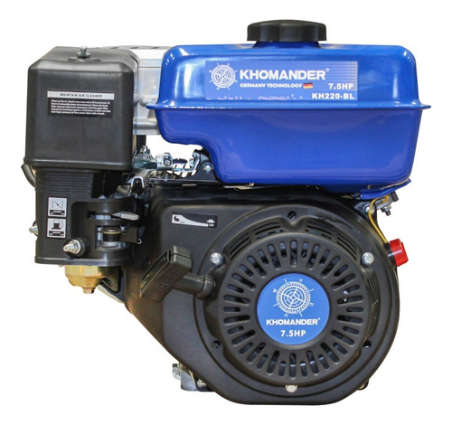 Motor Gasolinero 7.5 Hp Azul - Khomander