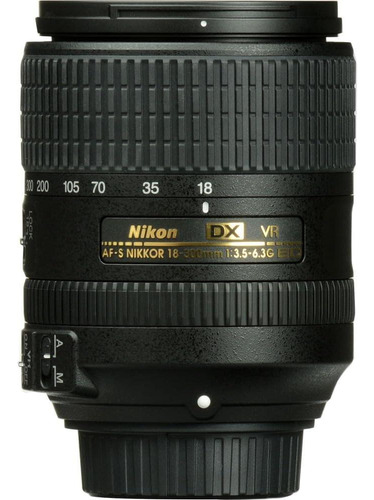 Lente Nikon Af-s Dx Nikkor 18-300mm F/3.5-6.3g Ed Vr + Kit
