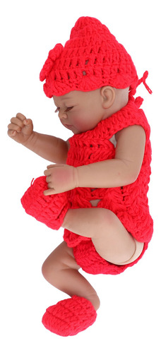 Boneca Infantil De 10 Polegadas Lifelike Baby Soft Silicone