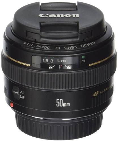 Lente Canon Ef 50mm F/1.4 Usm - Nuevo - 12 Cuotas