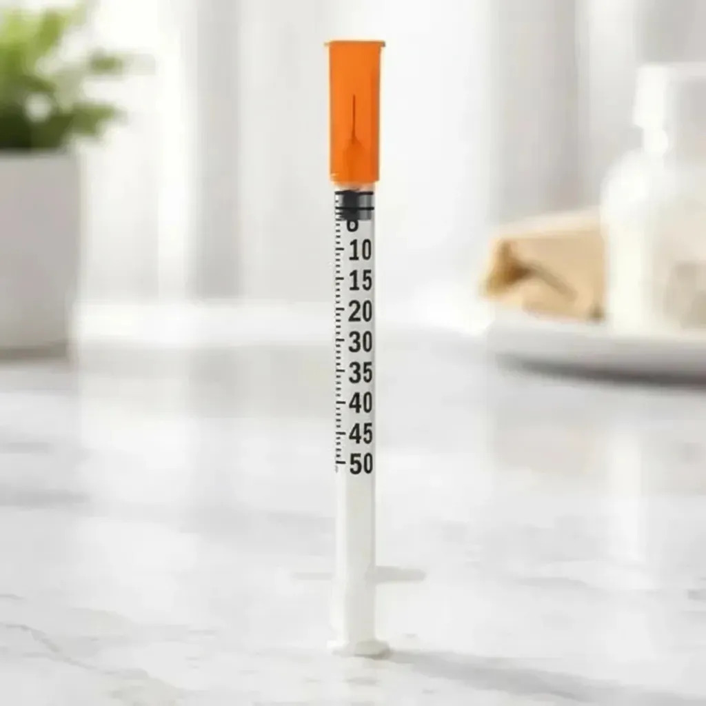Seringa Insulina/Botox 50ui Agulha Fixa 50ui - 10 Unidades